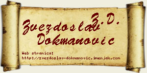 Zvezdoslav Dokmanović vizit kartica